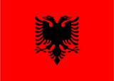 Albania flag 160px PNG