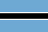 Botswana flag 160px PNG