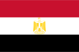 Egypt flag 160px PNG