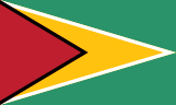 Guyana flag 160px PNG