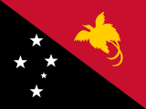 Papua New Guinea flag 160px PNG