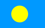 Palau flag 160px PNG