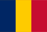 Chad flag 160px PNG