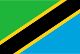 Tanzania flag 160px PNG