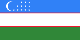 Uzbekistan flag 160px PNG