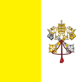 Vatican City flag 160px PNG