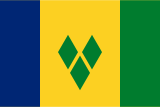 St. Vincent & Grenadines flag 160px PNG