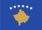 Kosovo flag 160px PNG