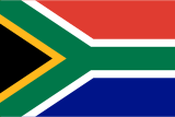 South Africa flag 160px PNG