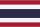 Thailand flag 40px PNG